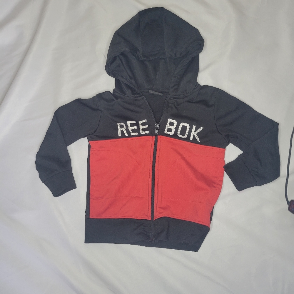 Reebok kid's Hoodie 24 month black and red